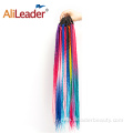 Colorful Box Braid Wig Ponytail Kid Hair Accessories